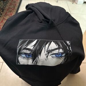 Akari black hoodie size L